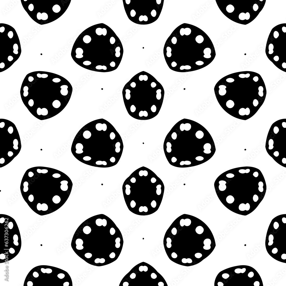 White background with black pattern. Seamless texture for fashion, textile design, on wall paper, wrapping paper, fabrics and home decor. Simple repeat pattern. White background with black pattern. Seamless texture for fashion, textile design, on wall paper, wrapping paper, fabrics and home decor. Simple repeat pattern.
