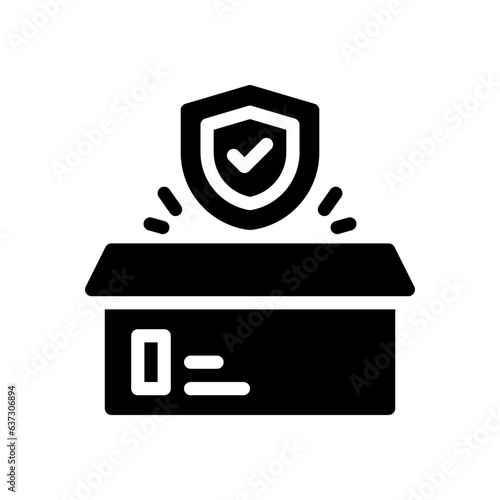unboxing glyph icon