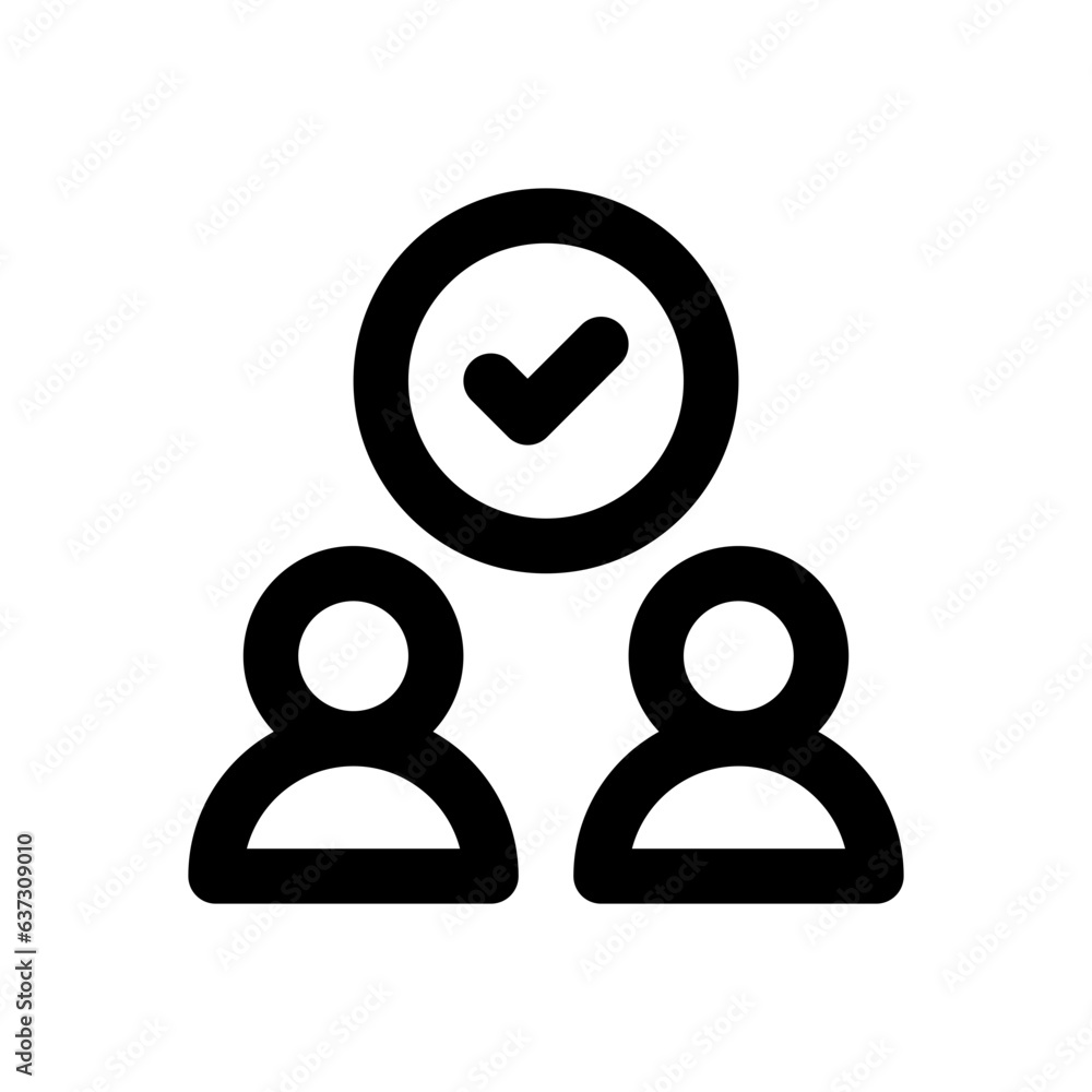 recruitment line icon recruitment line icon