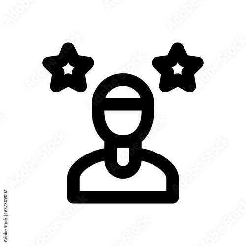 outstanding line icon