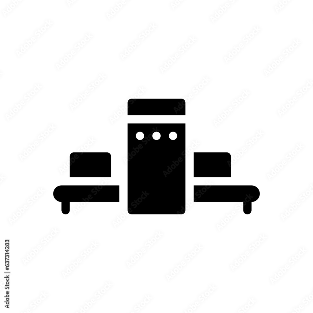 security scan glyph icon security scan glyph icon