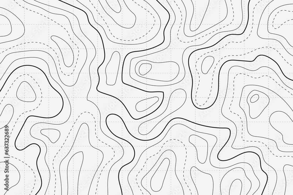 Topographic map background concept. Abstract background with landscape topographic map design. Topographic map background concept. Abstract background with landscape topographic map design.