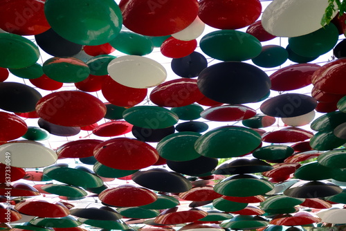 Background of colourful circles