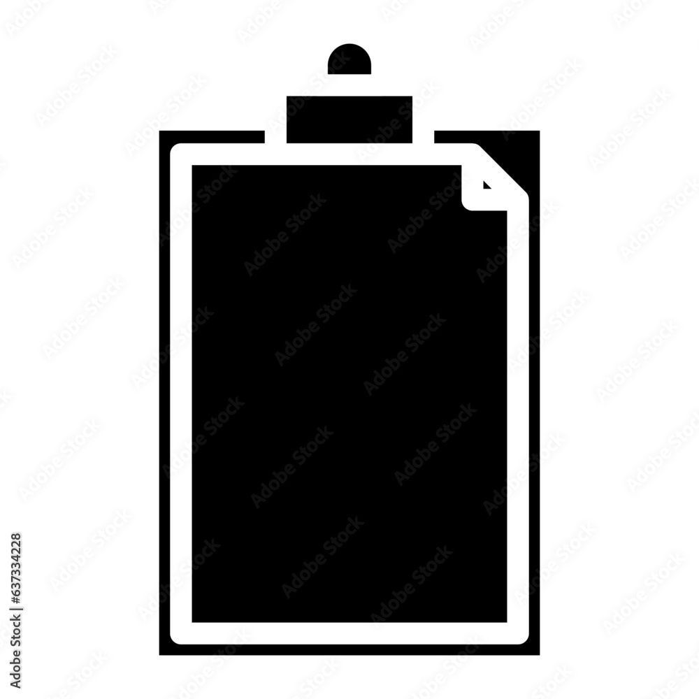 insurance document glyph insurance document glyph