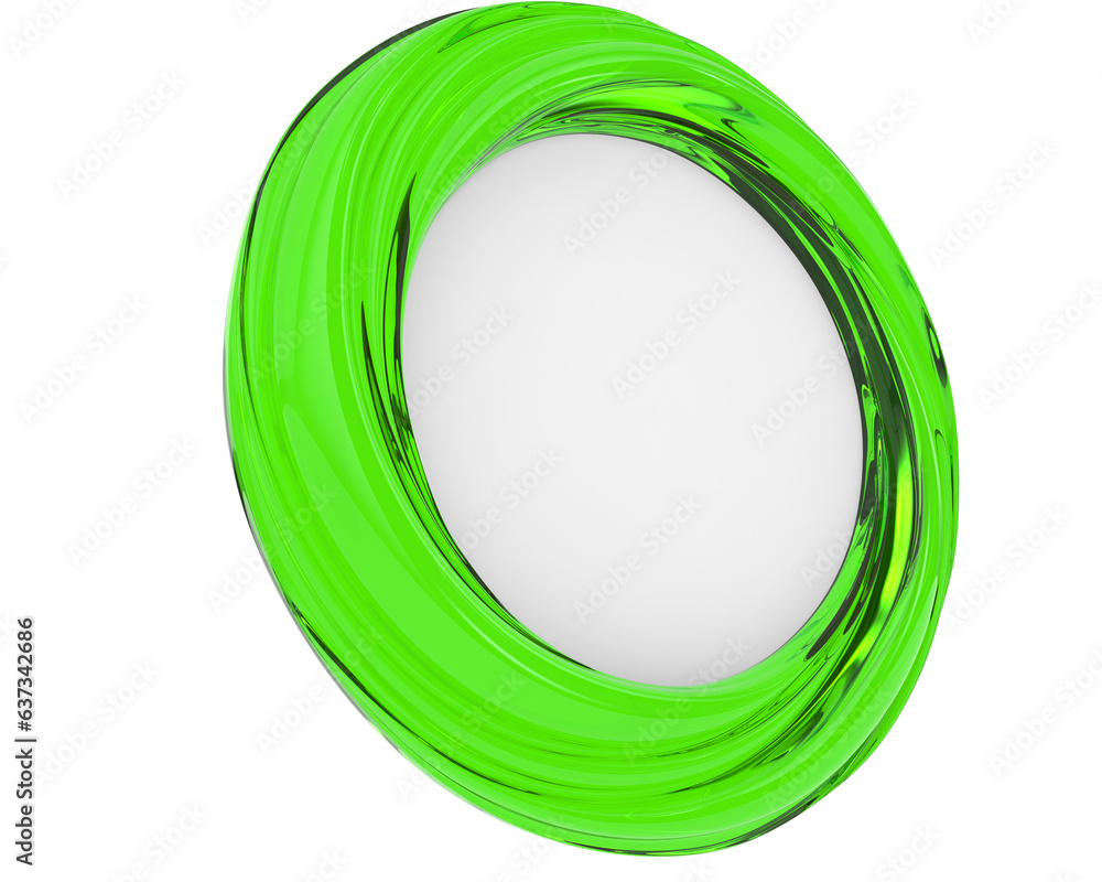 Mirror isolated on transparent background. 3d rendering - illustration Mirror isolated on transparent background. 3d rendering - illustration
