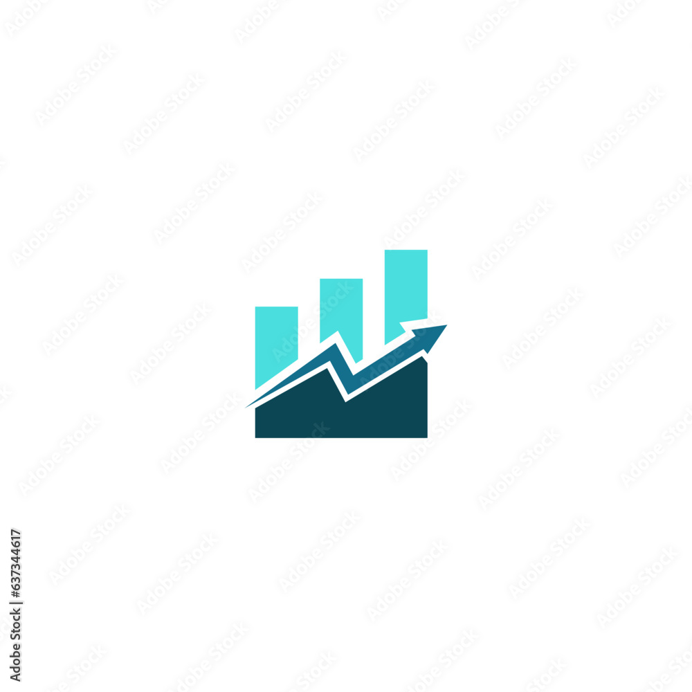 Stock Exchange, Stock Bar Finance, Insurance Logo Template Stock Exchange, Stock Bar Finance, Insurance Logo Template