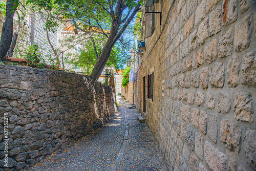 Fototapeta Naklejka Na Ścianę i Meble -  Dubrovnik in adriatic mediterranean sea  in south croatia