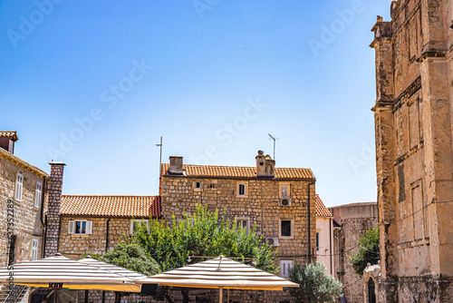 Fototapeta Naklejka Na Ścianę i Meble -  Dubrovnik in adriatic mediterranean sea  in south croatia