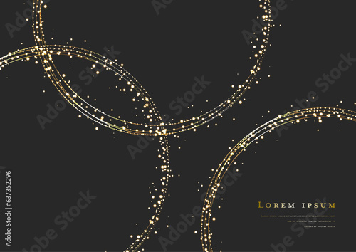 gorgeous black and gold background
