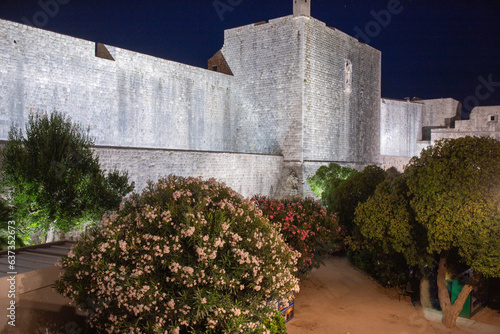 Fototapeta Naklejka Na Ścianę i Meble -  Dubrovnik in adriatic mediterranean sea  in south croatia
