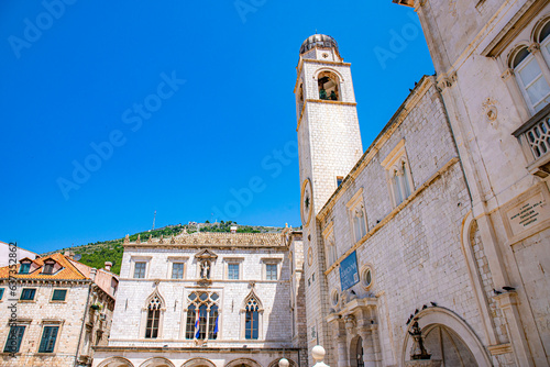 Fototapeta Naklejka Na Ścianę i Meble -  Dubrovnik in adriatic mediterranean sea  in south croatia