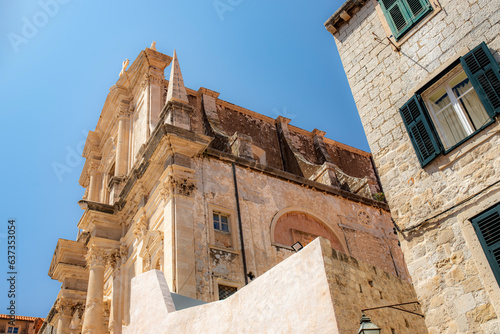 Fototapeta Naklejka Na Ścianę i Meble -  Dubrovnik in adriatic mediterranean sea  in south croatia
