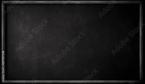 Chalk black board blackboard chalkboard background, Generative AI
