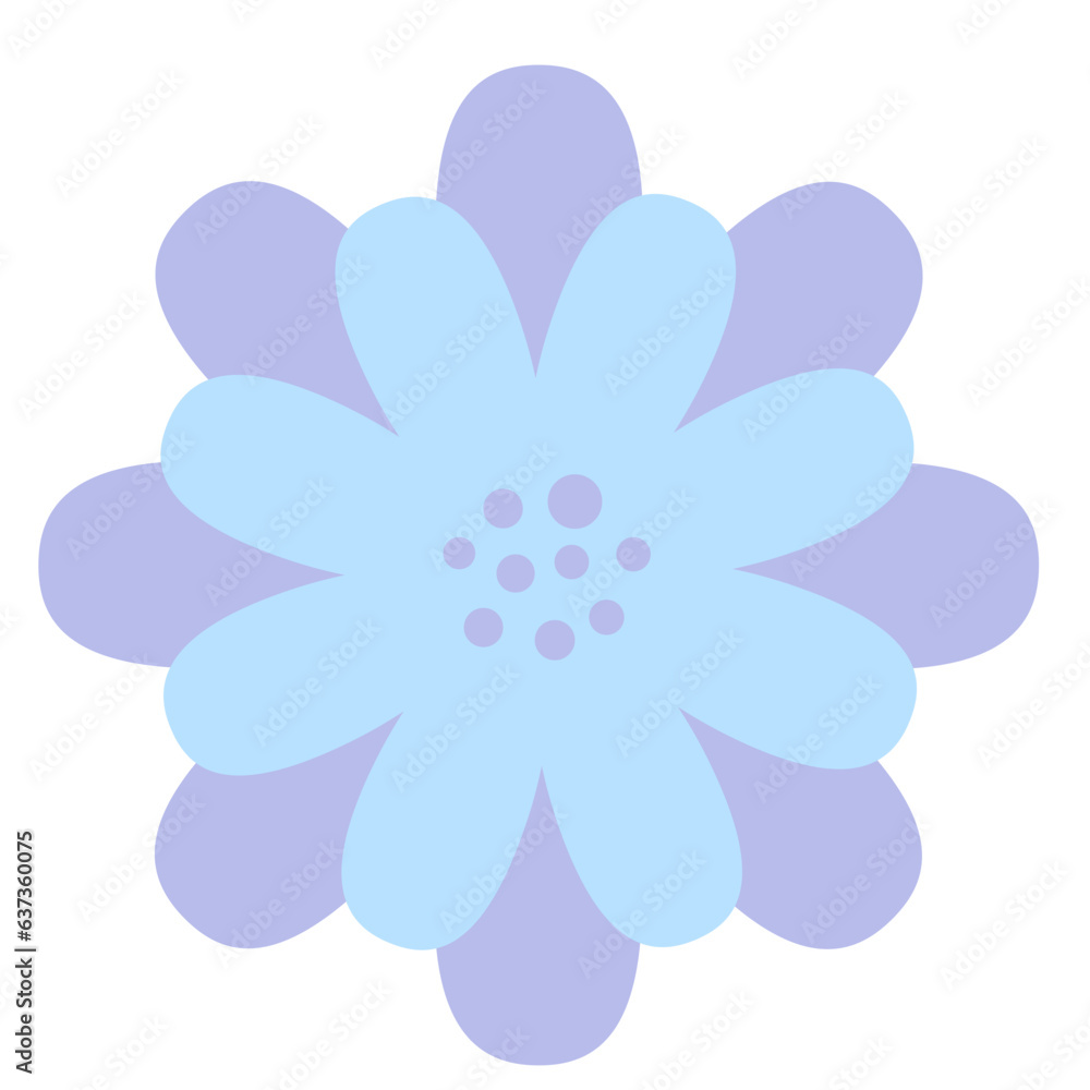 flower icon flat vektor flower icon flat vektor