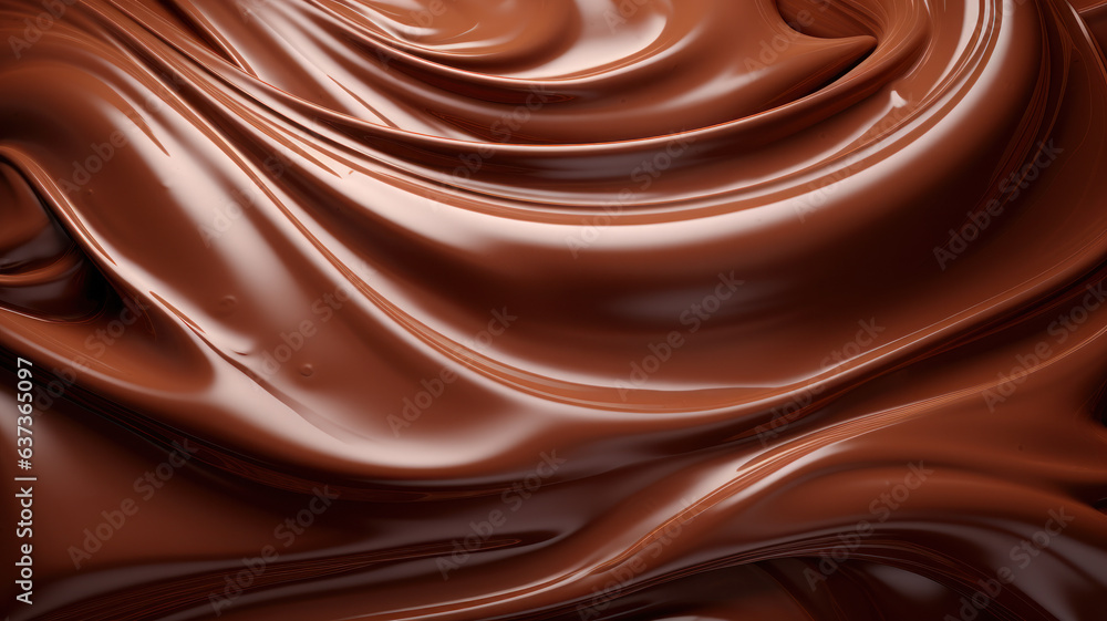 Liquid Chocolate Background Liquid Chocolate Background