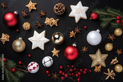 Collection of Christmas objects