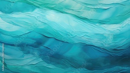 Wallpaper Mural Blue green gray teal aqua turquoise rough mountain surface. Torontodigital.ca