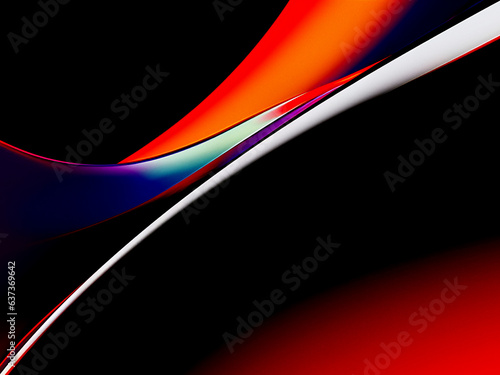 Abstract Wallpaper. 3D abstract background with Mystic Colors. Minimalistic design for business presentations and websites