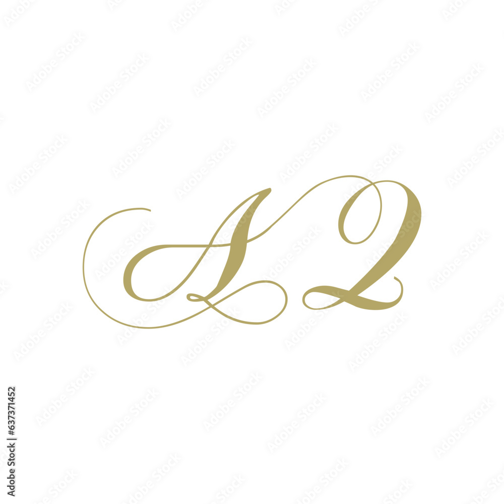 monogram, letter a and letter q monogram, letter a and letter q