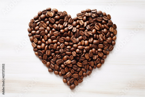 International Coffee Day and coffee beans background