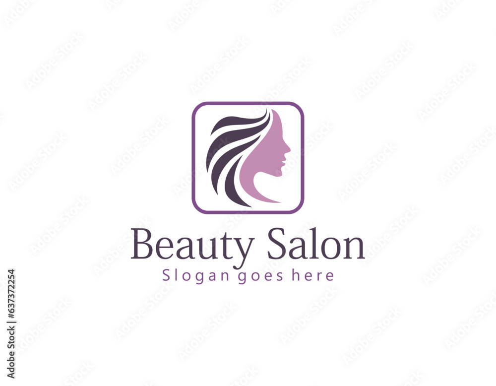luxury woman hair salon gold gradient logo design luxury woman hair salon gold gradient logo design