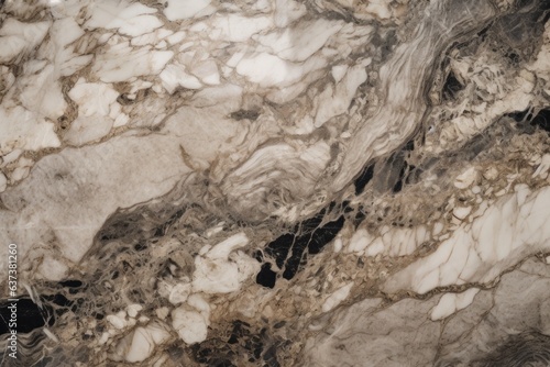 A detailed close-up of a pristine marble countertop