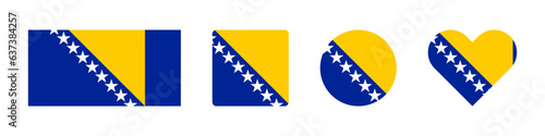 Slika na platnu Bosnia icon