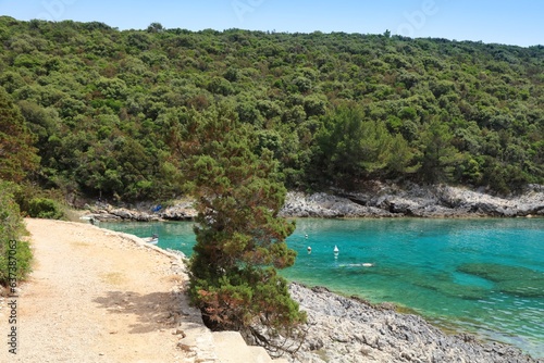 Korcula Croatia sunny summer