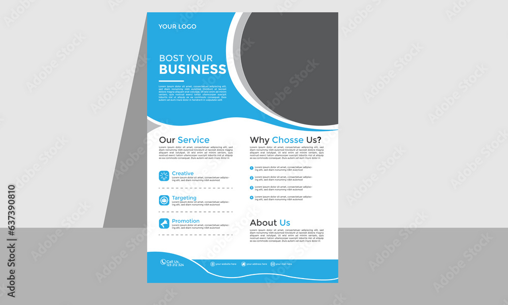creative and modern Flyer design creative and modern Flyer design
