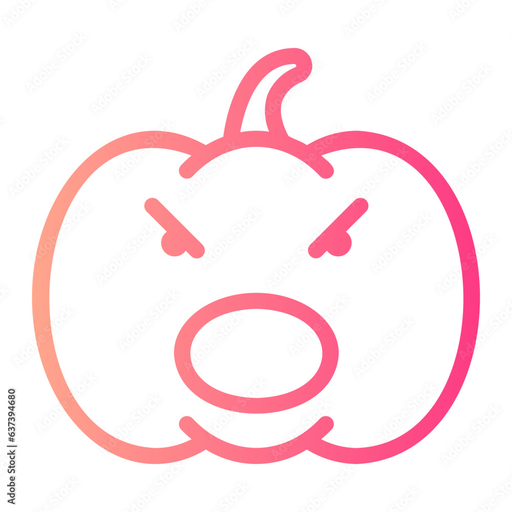 shouting gradient icon shouting gradient icon