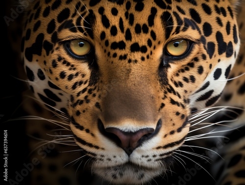 close up of leopard © Tim Kerkmann