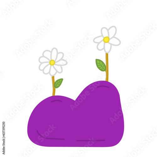 Floral vases. Blooming spring flowers, tropical leaves and herbs in jugs and teapots. Flat sunflowers, aster and protea flower vector set. Illustration vase with flower to decoration interior