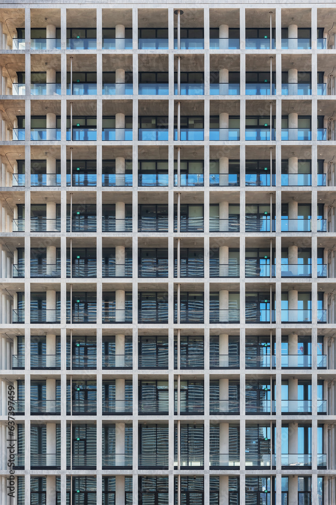 Exterior of modern architecture. Building abstract background Exterior of modern architecture. Building abstract background