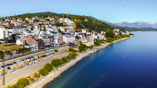 Bariloche city views and architecture Patagonia Argentina