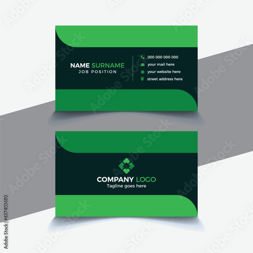 business card design template