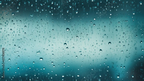 Raindrops on a window generative ai