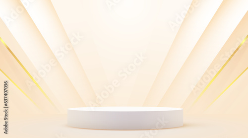 Abstract scene background. Product presentation, mock up, show cosmetic product, Podium, stage pedestal or platform.