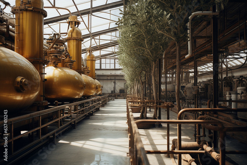 olive oil production