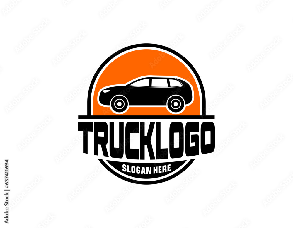 Fototapeta premium Car Garage Premium Concept Logo Design