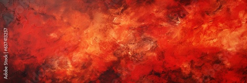 An abstract, wallpaper, fire-red texture with a rustic and dirty appearance, showcasing the trending color