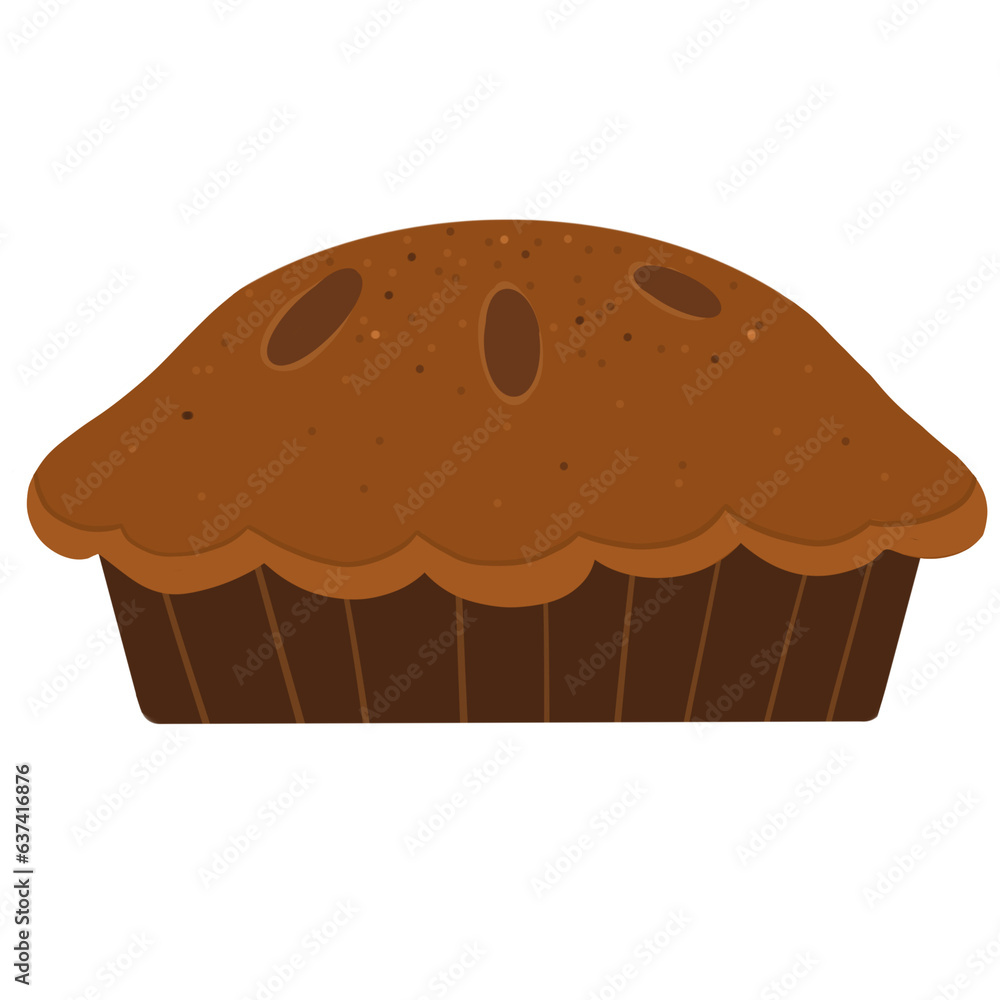 pie, chocolate, cake, muffin pie, chocolate, cake, muffin