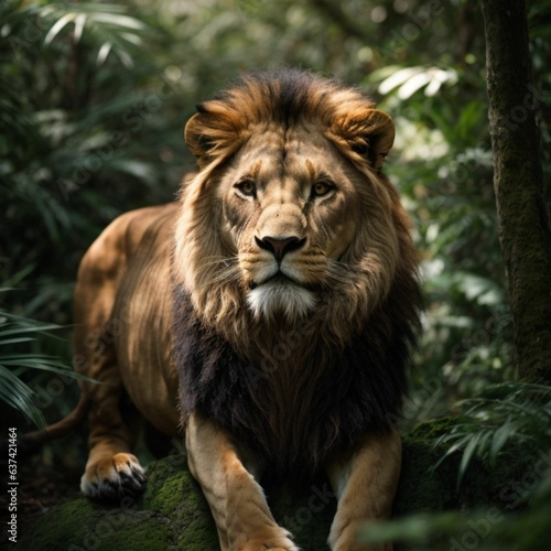 The Lion The Jungle King