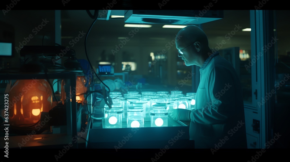 Scientist working in a Laboratory