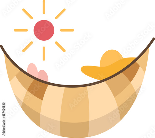 sunbathing  icon