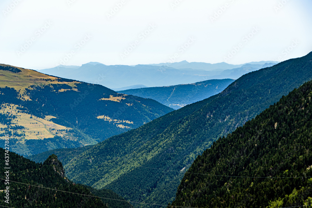 Naklejka premium Photography Catalan Pyrenees, Vallter 2000