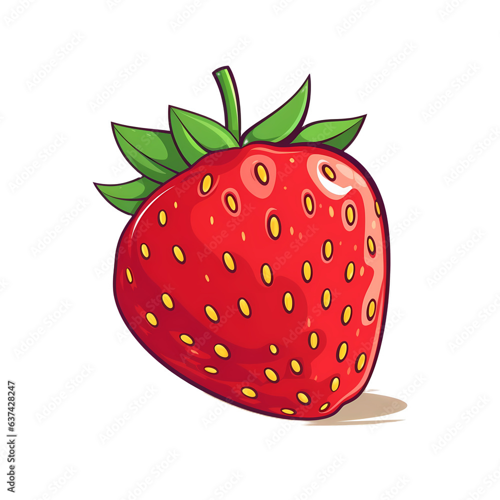 Red Strawberry Clipart Illustration Red Strawberry Clipart Illustration