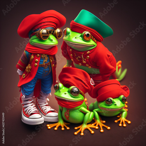 Friendly Frogs © cadartsd