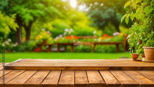 The Beauty of Simplicity  Showcasing Products on an Empty Wood Table Top