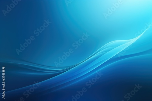 Abstract blue waves on a textured background