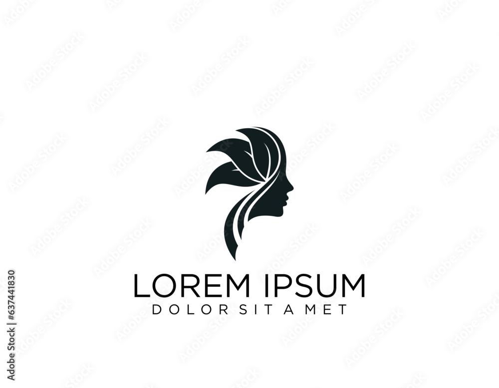 Beauty logo. Abstract Beauty logo design, made of various geometric shapes in color. Beauty logo. Abstract Beauty logo design, made of various geometric shapes in color.